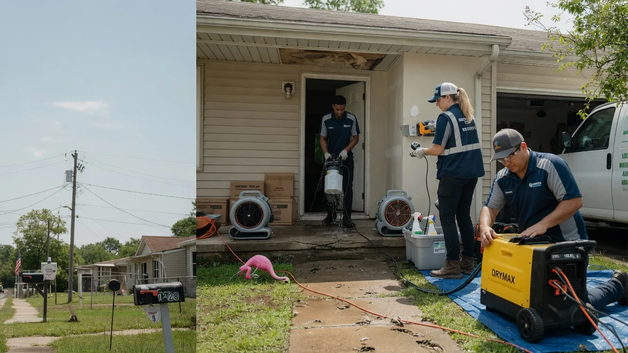 Storm Damage Water Removal in Max, ND near me